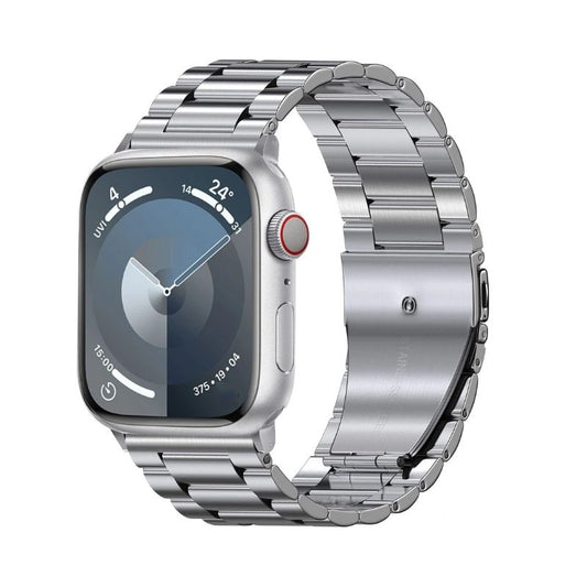 Lyxigt Rostfritt Stålarmband för Apple Watch – Passar alla modeller