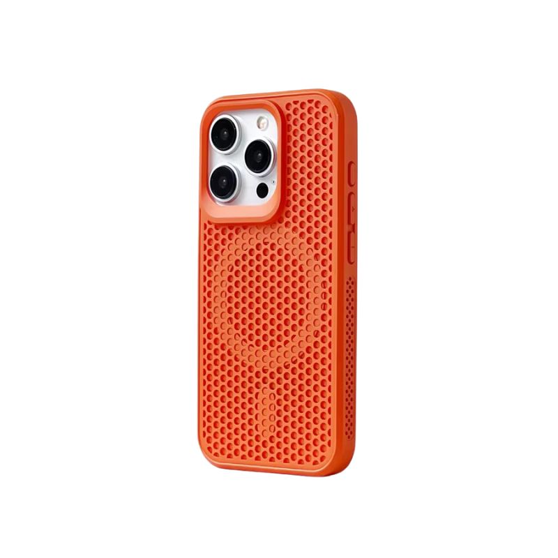Iphone MagSafe Mobilskal Orange – Stöttåligt & Stilrent Mobilskal