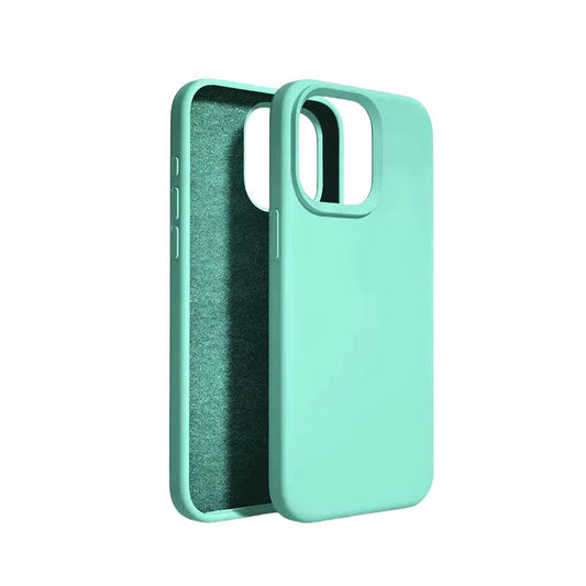 Silikonskal för iPhone Ljus grön – stöttålig & slimmad design