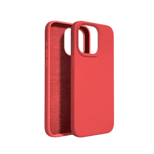 Silikonskal för iPhone Röd – stöttålig & slimmad design