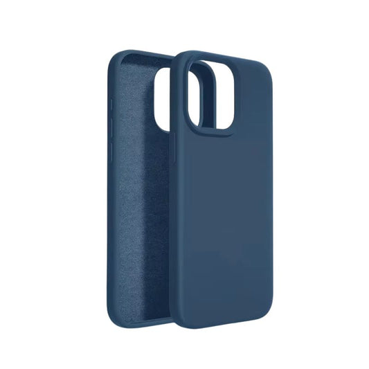 Silikonskal för iPhone Blå – stöttålig & slimmad design